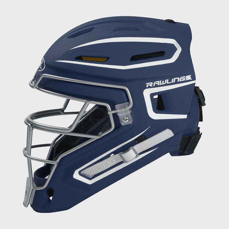 Rawlings Mach  Matte 2-Tone Hockey Style Catchers Helmet