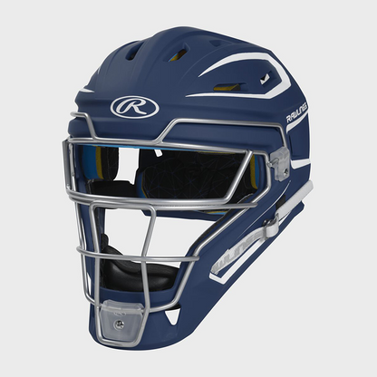 Rawlings Mach  Matte 2-Tone Hockey Style Catchers Helmet