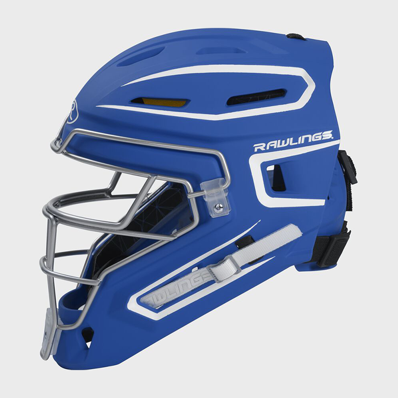 Rawlings Mach  Matte 2-Tone Hockey Style Catchers Helmet