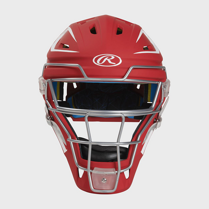 Rawlings Mach  Matte 2-Tone Hockey Style Catchers Helmet