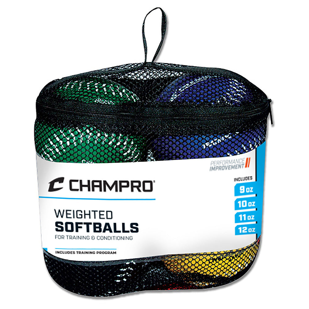 Champro Set of 4 Training Softballs