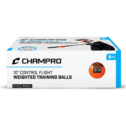 Champro 10" Control Flight Ball - 6 Pack
