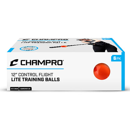 Champro 12" LITE Control Flight Ball - 6 Pack