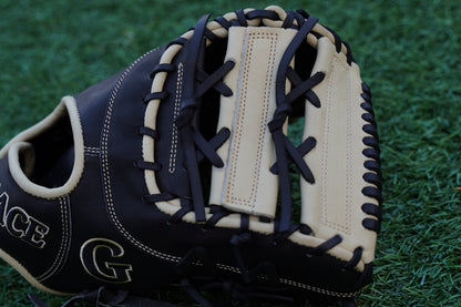 12.75" Dual-X Web First Base Grace Glove - Black/Blonde