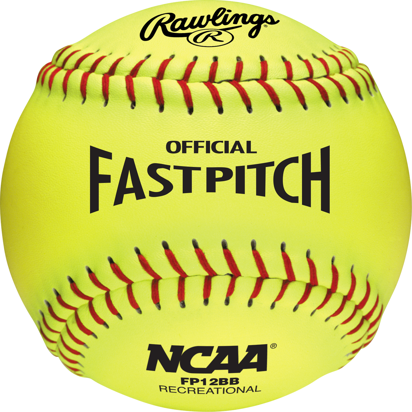 Rawlings RFP12BB 12-Inch NCAA Recreational Fastpitch Softball - Box of 6