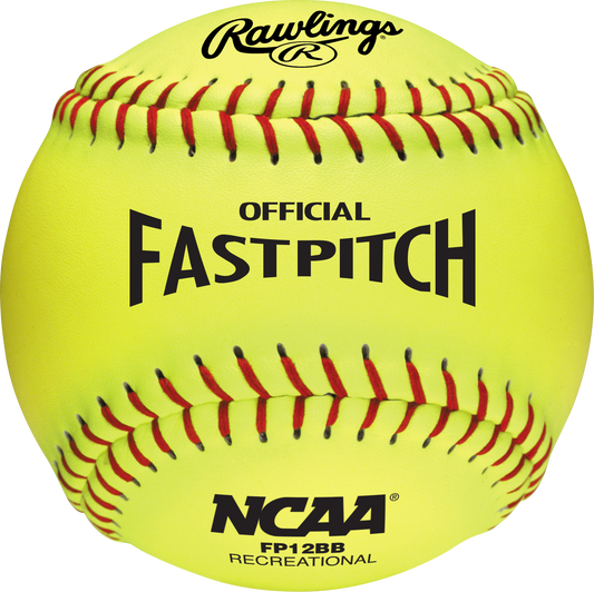 Rawlings RFP12BB 12-Inch NCAA Recreational Fastpitch Softball - Box of 6