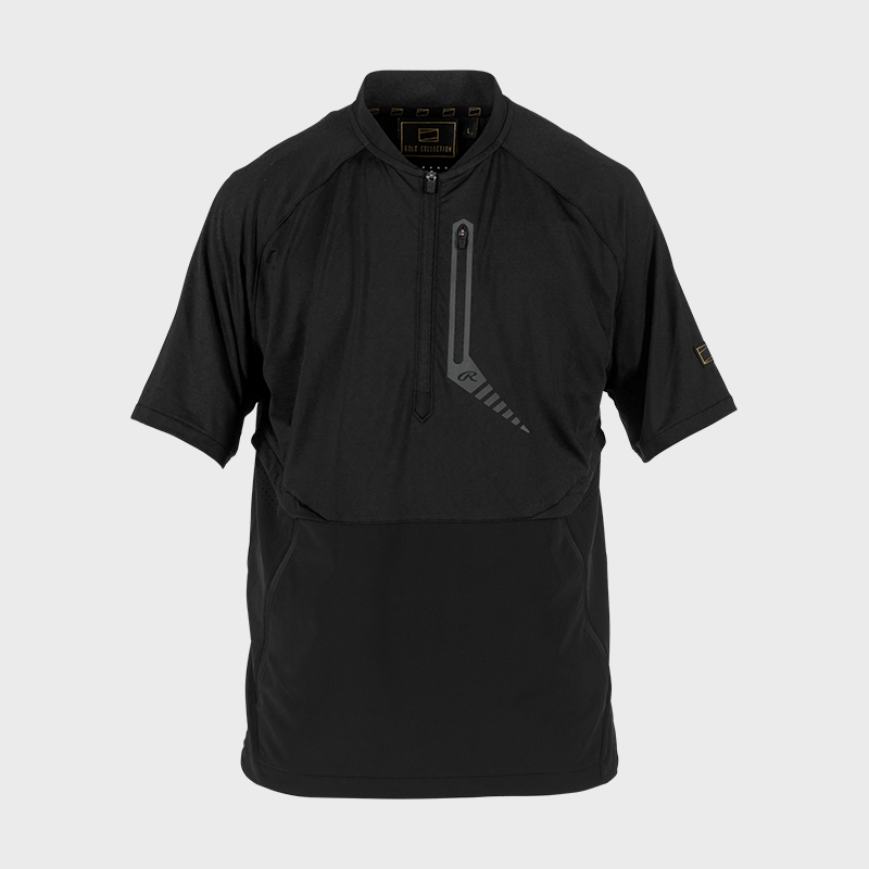 Rawlings Adult Gold Collection 1/4 Zip Short Sleeve Jacket