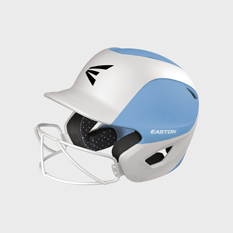 Easton 2-Tone Ghost Matte Fastpitch Batting Helmet With Softball Mask