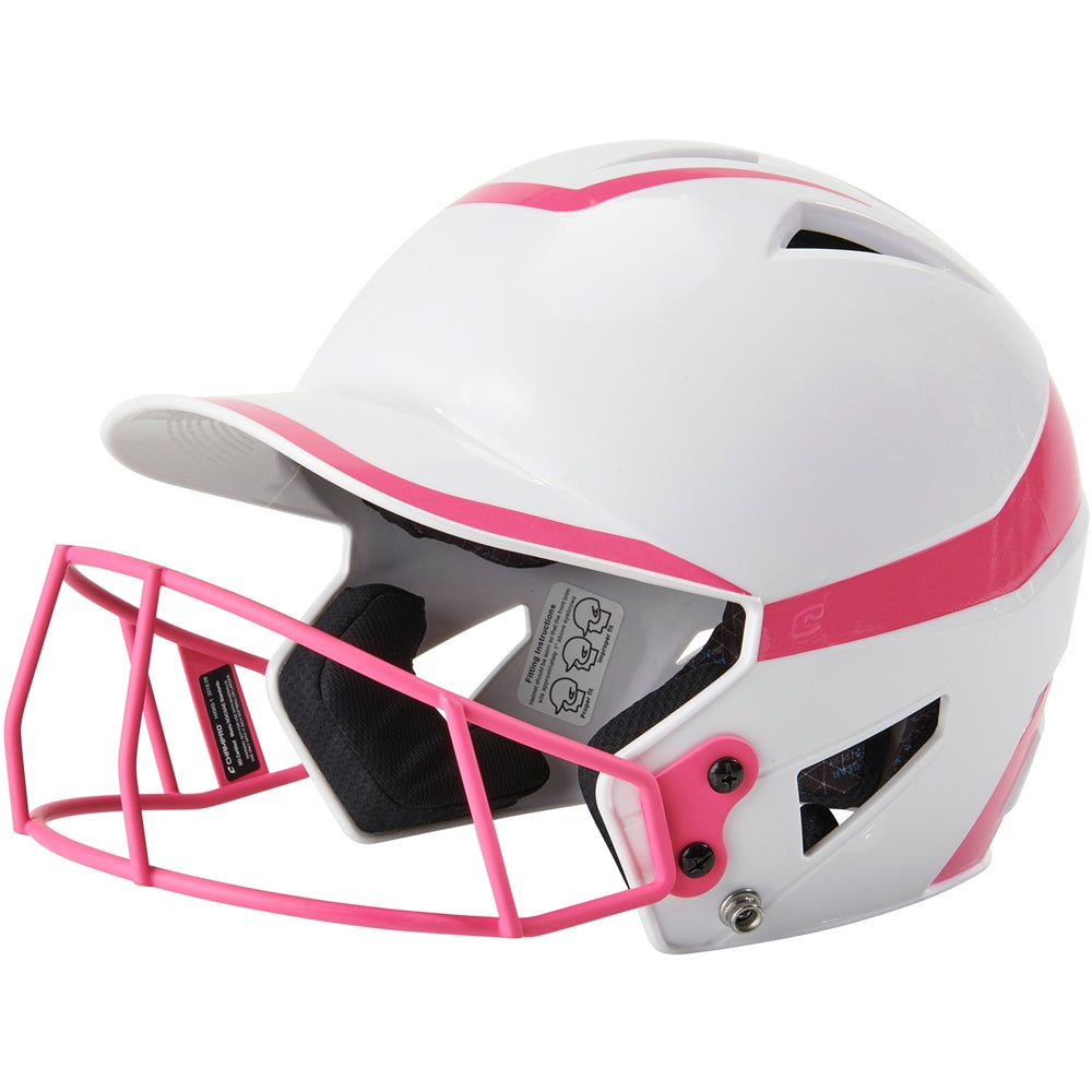 Champro Junior Two-Tone Softball Helmet w/Mask
