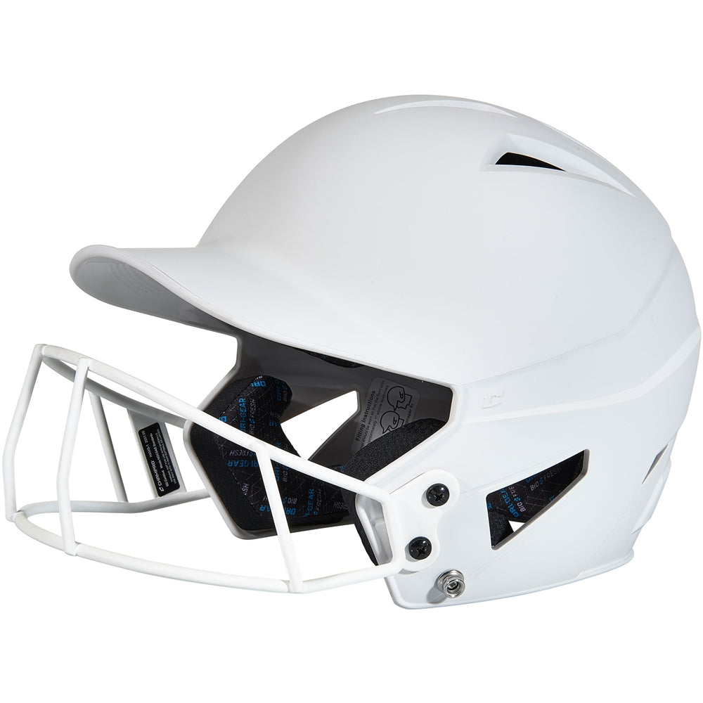 Champro Junior HX Matte Softball Helmet w/Facemask