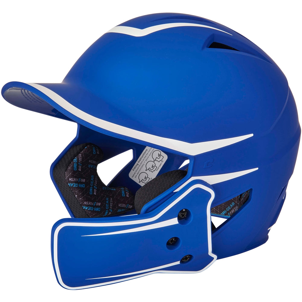 Champro HX Legend Plus 2-Tone Baseball Helmet w/Jaw Guard