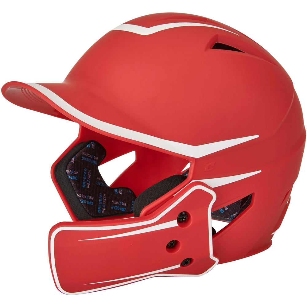 Champro HX Legend Plus 2-Tone Baseball Helmet w/Jaw Guard