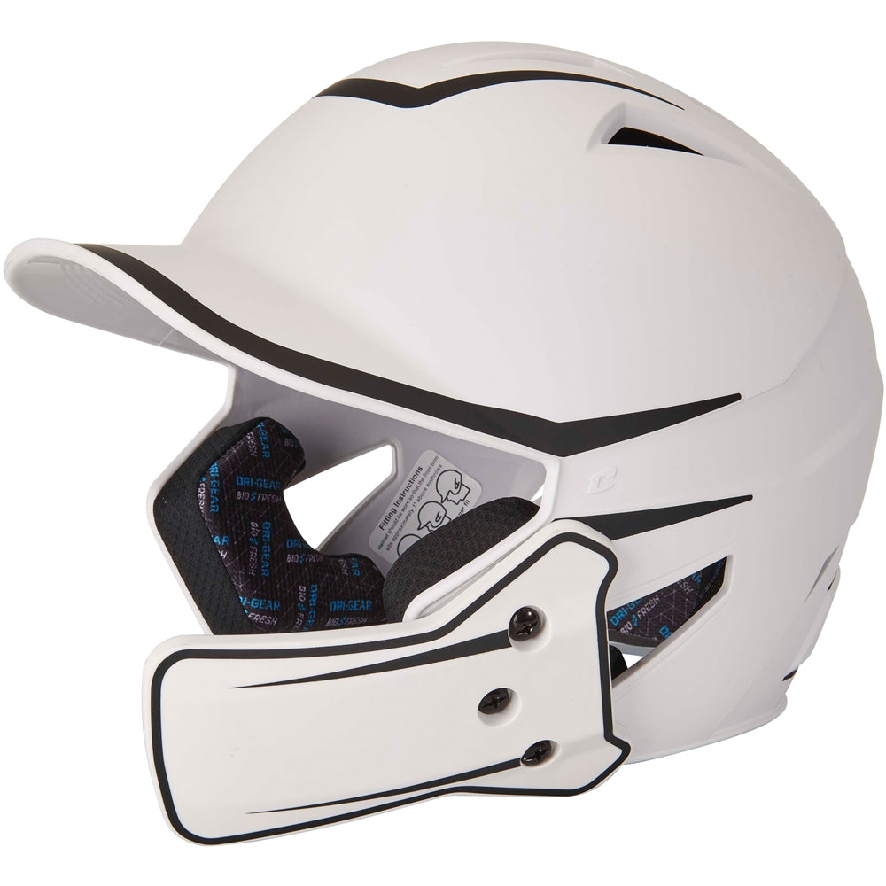 Champro HX Legend Plus 2-Tone Baseball Helmet w/Jaw Guard