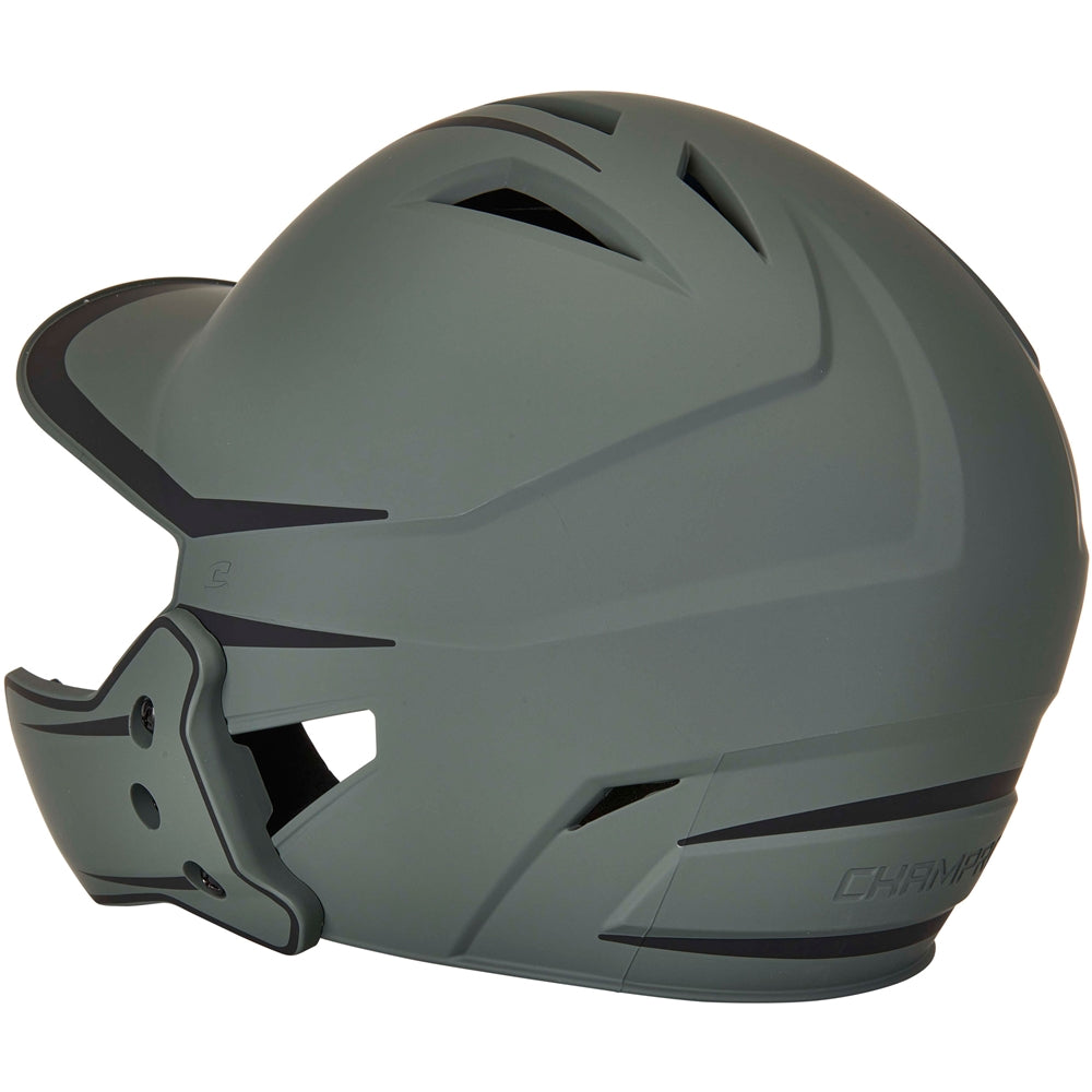 Champro HX Legend Plus 2-Tone Baseball Helmet w/Jaw Guard
