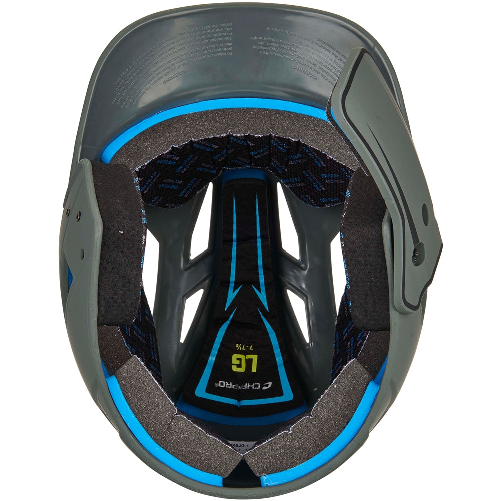 Champro HX Legend Plus 2-Tone Baseball Helmet w/Jaw Guard