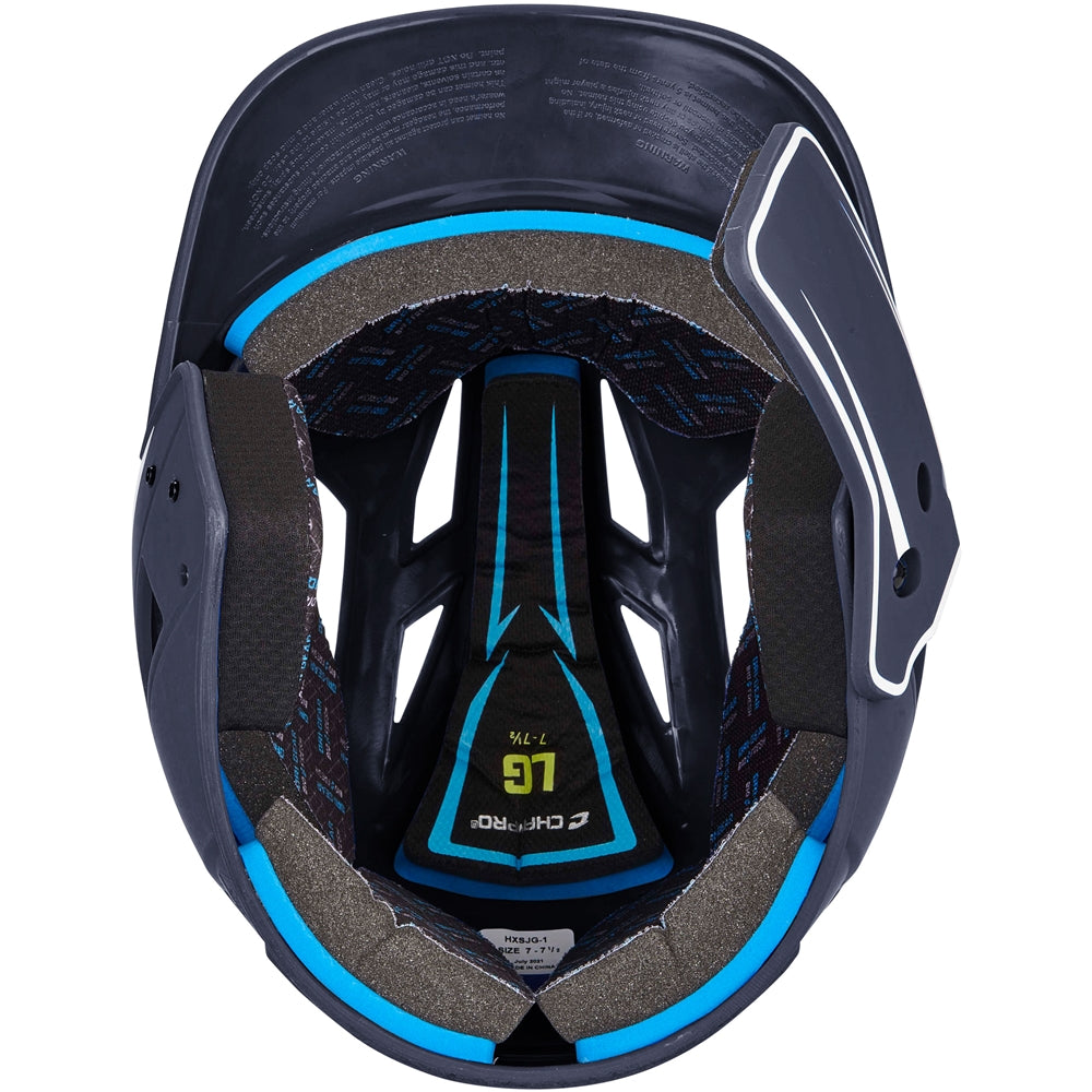 Champro HX Legend Plus 2-Tone Baseball Helmet w/Jaw Guard