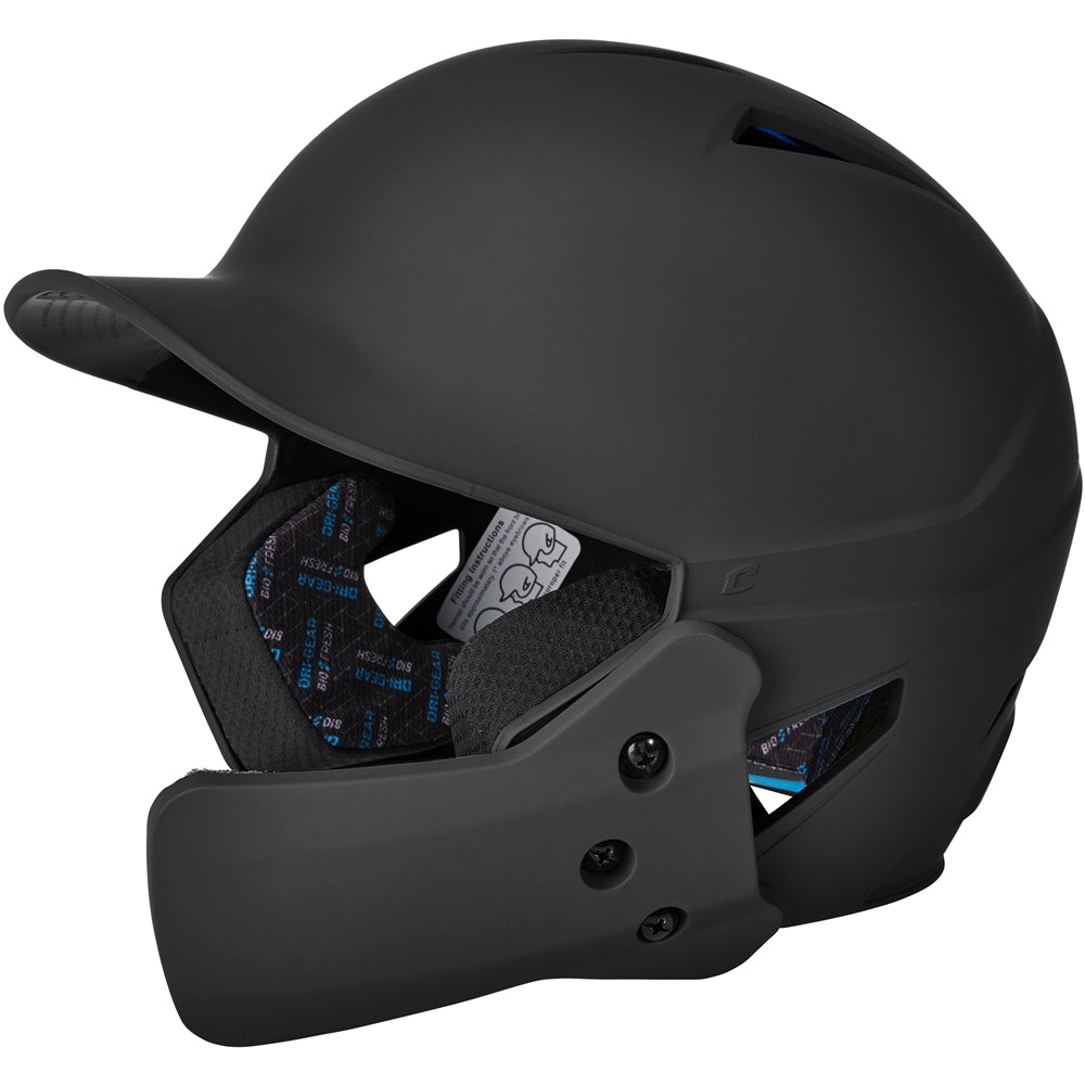 Champro HX Gamer Plus Baseball Helmet w/Jaw Guard
