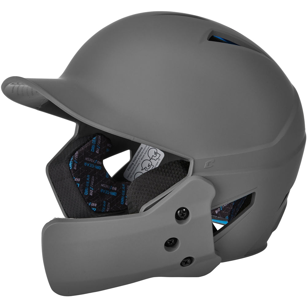 Champro HX Gamer Plus Baseball Helmet w/Jaw Guard