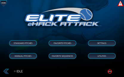 Elite eHack Attack Baseball Machine