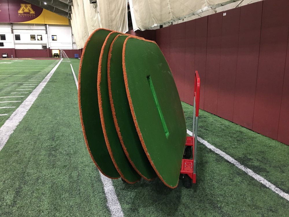 Portolite Pitching Mound Cart