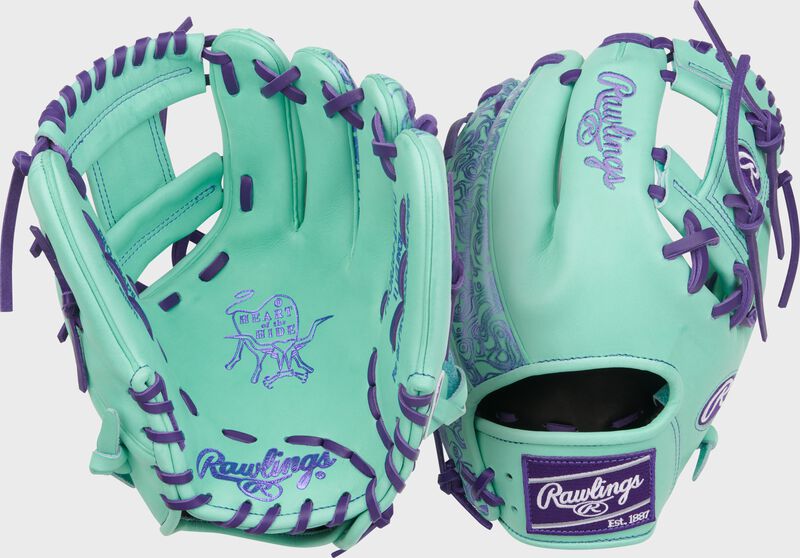 Rawlings Heart Of The Hide 11.5-Inch Mint Infield Baseball Glove