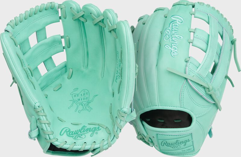 Rawlings Heart Of The Hide 12.75-Inch Mint Outfield Baseball Glove