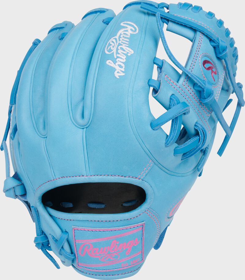Rawlings Heart Of The Hide Series 11.5-Inch Columbia Blue Infield Baseball Glove