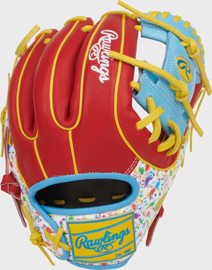 Rawlings Heart Of The Hide 11.5-Inch Splatter Infield Baseball Glove