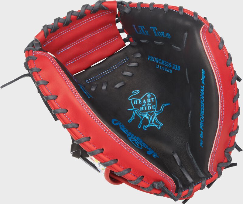 Rawlings Heart Of The Hide 33.5-Inch Splatter Catcher's Mitt, Baseball Glove