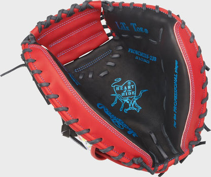 Rawlings Heart Of The Hide 33.5-Inch Splatter Catcher's Mitt, Baseball Glove