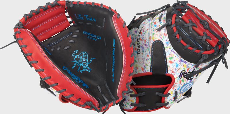 Rawlings Heart Of The Hide 33.5-Inch Splatter Catcher's Mitt, Baseball Glove