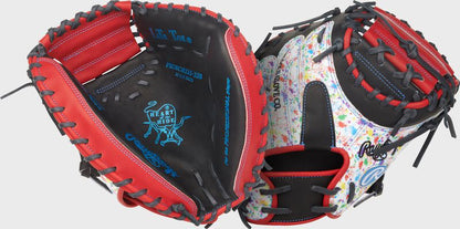 Rawlings Heart Of The Hide 33.5-Inch Splatter Catcher's Mitt, Baseball Glove