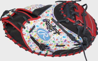 Rawlings Heart Of The Hide 33.5-Inch Splatter Catcher's Mitt, Baseball Glove