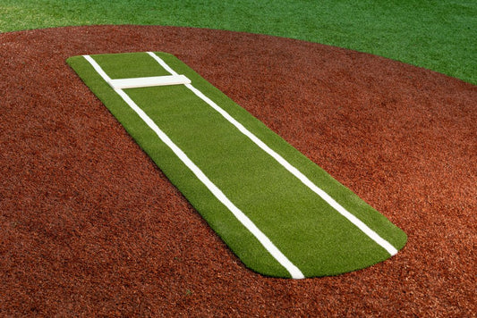 Portolite Signature Softball Practice Mat with Spikes