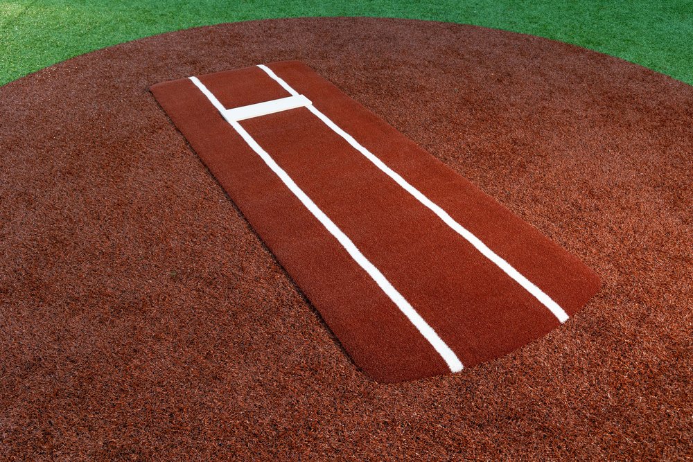 Portolite Pro Spiked Softball Game Mat