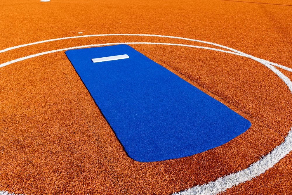 Portolite Long Spiked Softball Game Mat