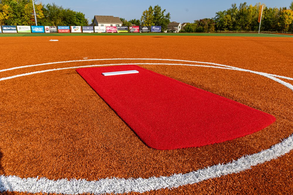 Portolite Long Spiked Softball Game Mat