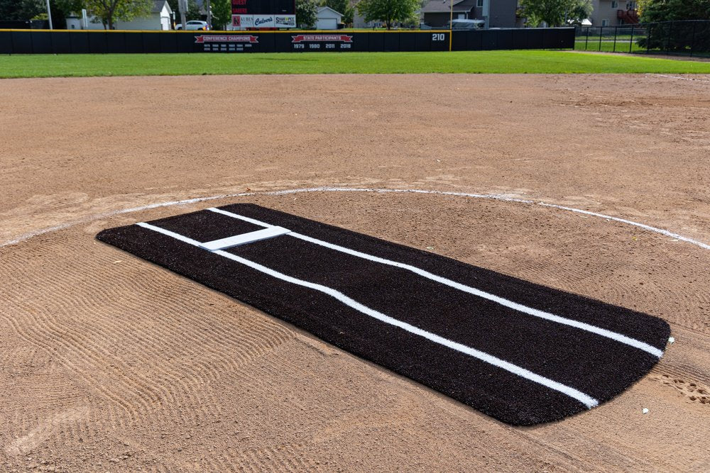 Portolite Pro Spiked Softball Game Mat