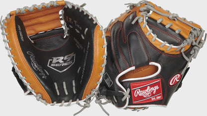 Rawlings R9 Baseball Contour Series Catchers Mitt 32-Inch Baseball Glove