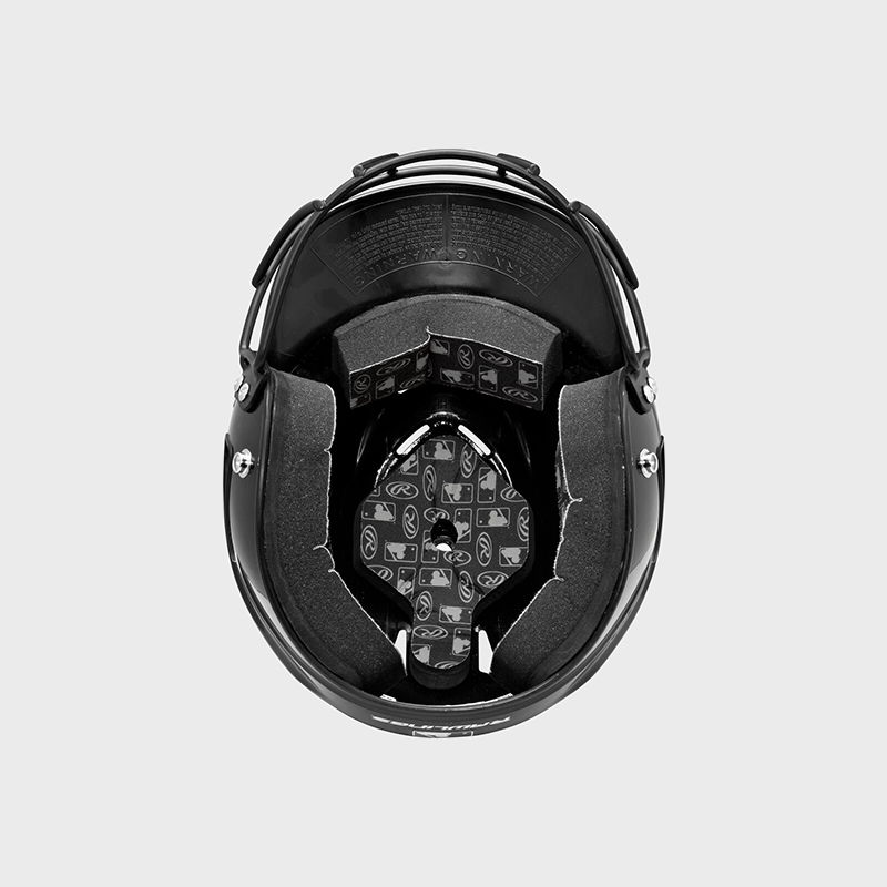 Rawlings Coolflo Osfm Molded 1-Tone Bb/Sb Batting Helmet With Cage