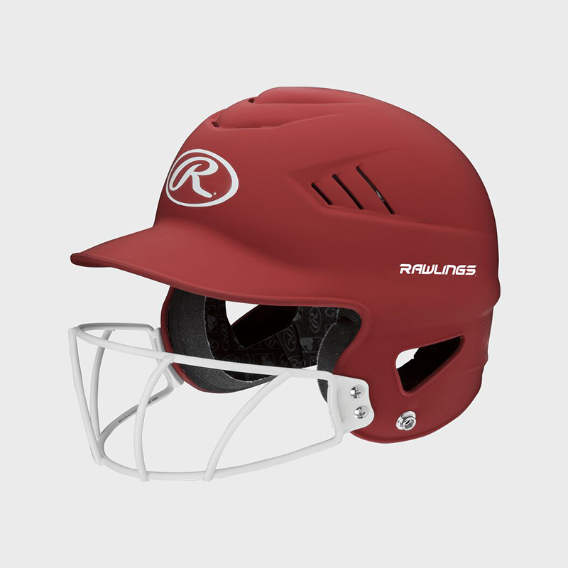 Rawlings Coolflo OSFM 1-Tone Highlighter Softball Helmet With SW1WG