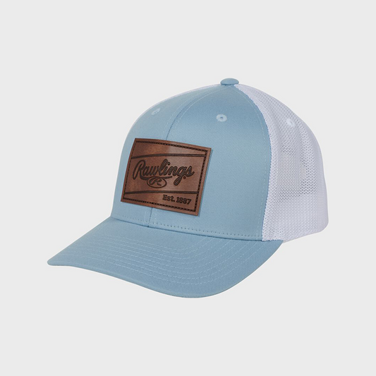 Rawlings Leather Patch Hat