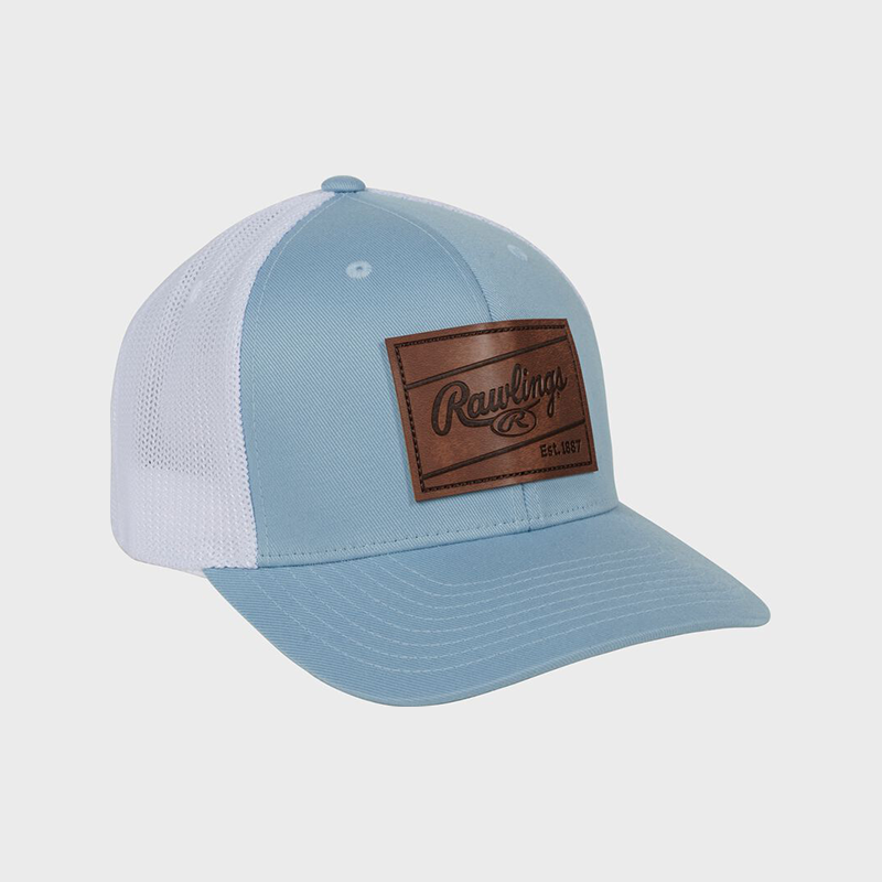 Rawlings Leather Patch Hat