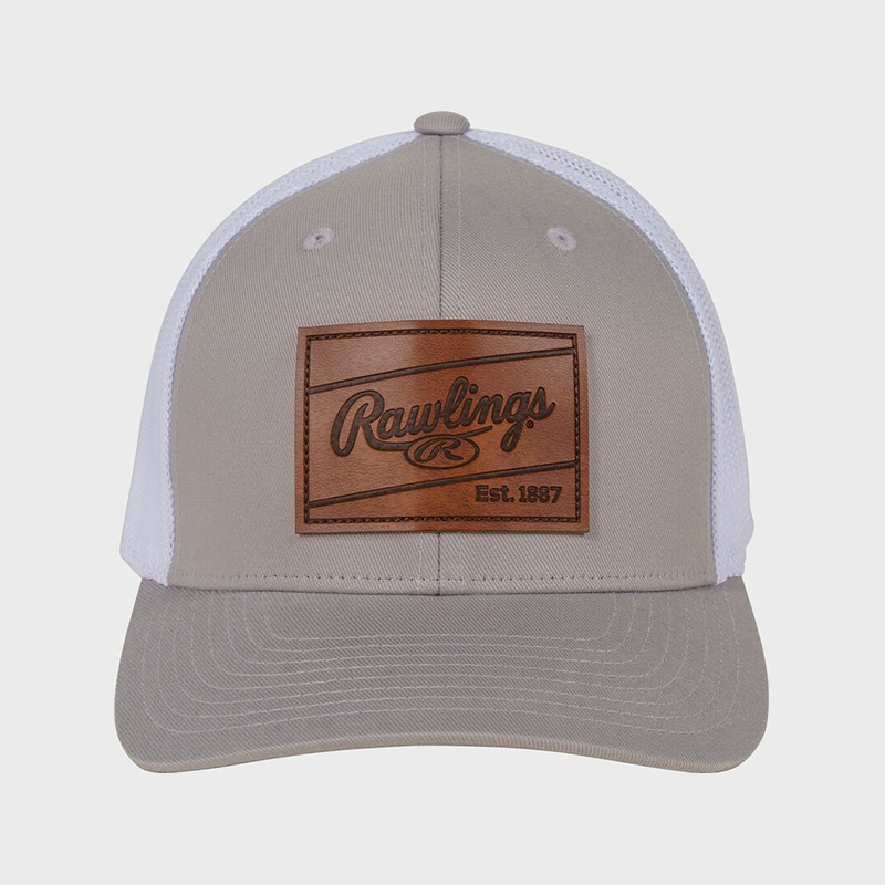 Rawlings Leather Patch Hat