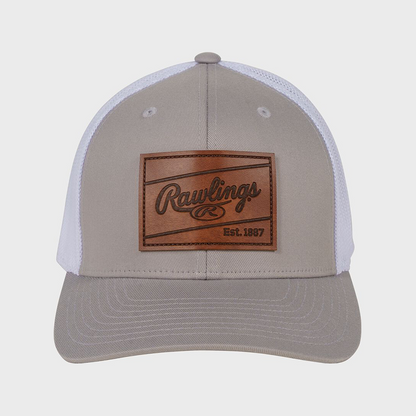 Rawlings Leather Patch Hat