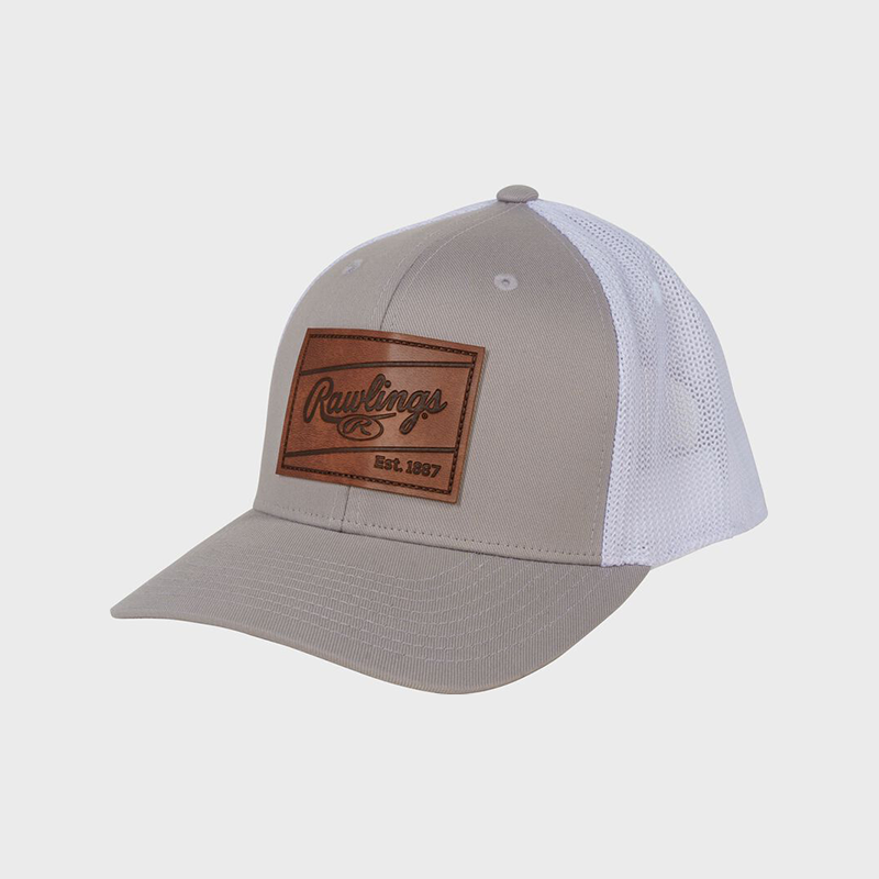 Rawlings Leather Patch Hat