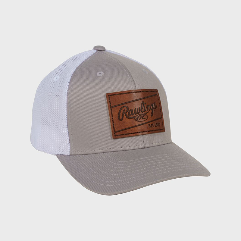 Rawlings Leather Patch Hat
