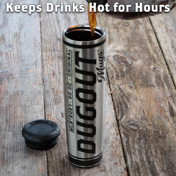 Boston Red Sox Dugout Mug® | Stainless Steel Baseball Bat Mug