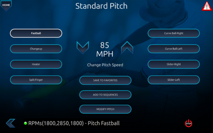 Elite eHack Attack Baseball Machine