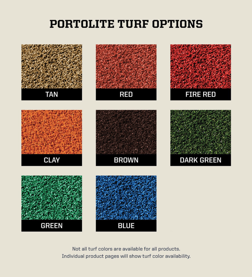 Portolite Long Spiked Softball Game Mat